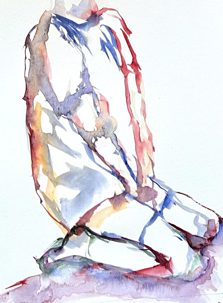 Watercolor: Thinking and Hoping